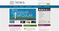 Desktop Screenshot of ncsea.org