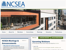 Tablet Screenshot of ncsea.com